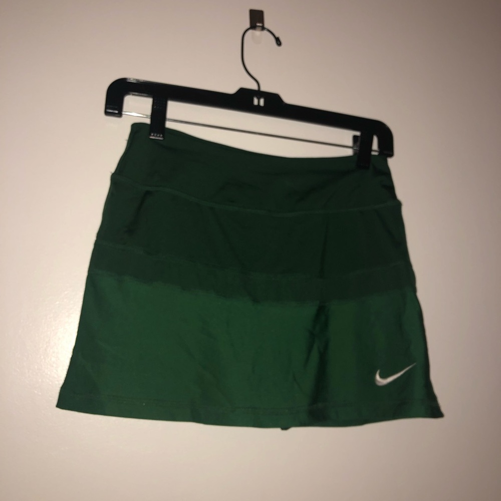 green nike tennis skirt
